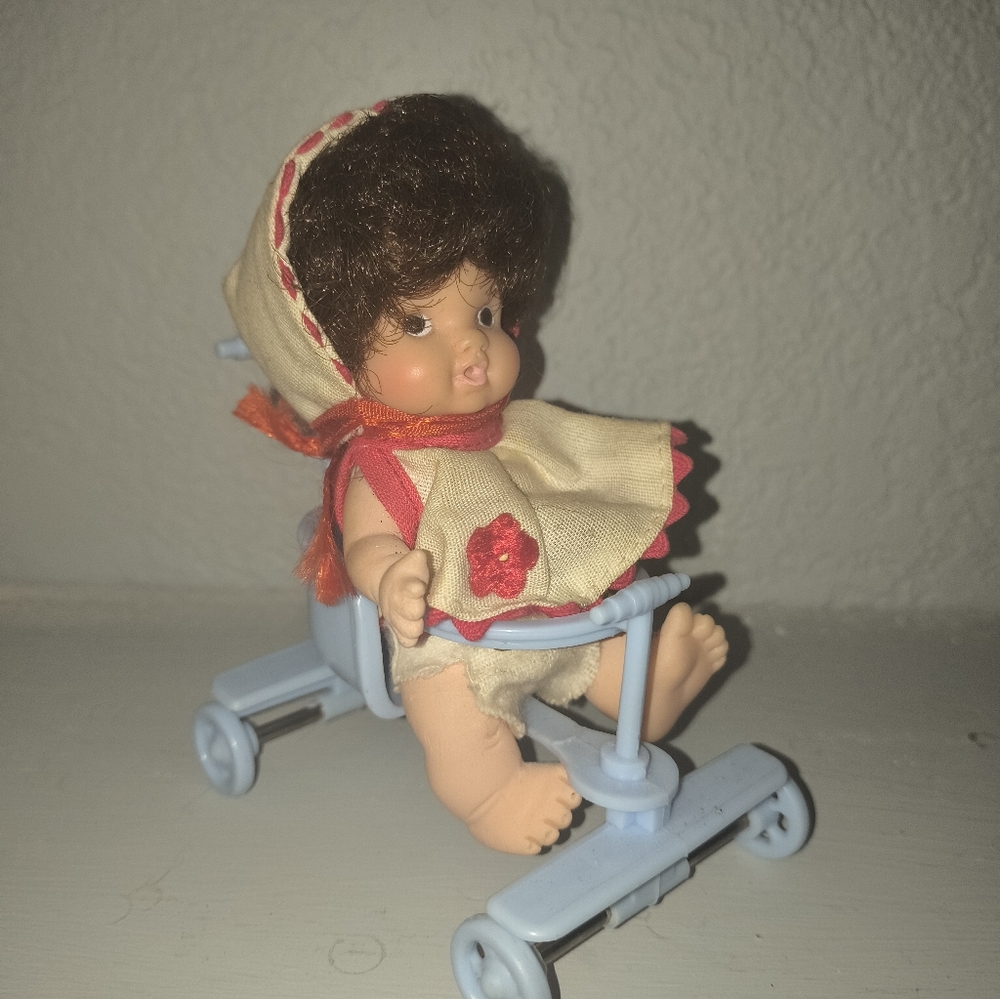 1950s Tricycle & Baby Doll..